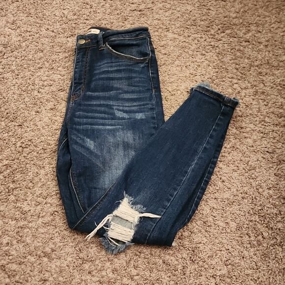 Distressed Skinny Jeans  - Picture 1 of 5